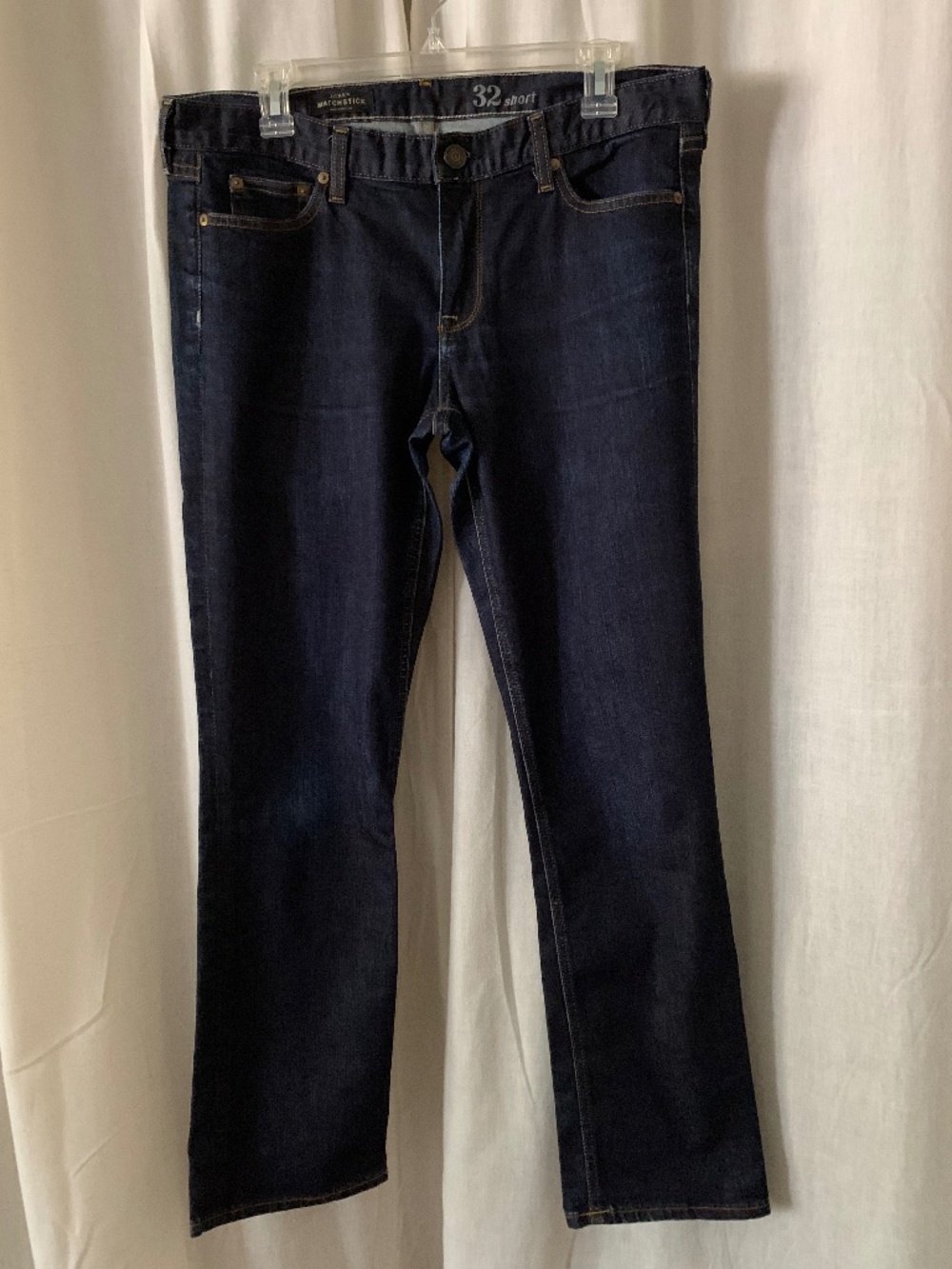 J.Crew Matchstick Dark Wash Skinny Jeans Women's Size 32 Short